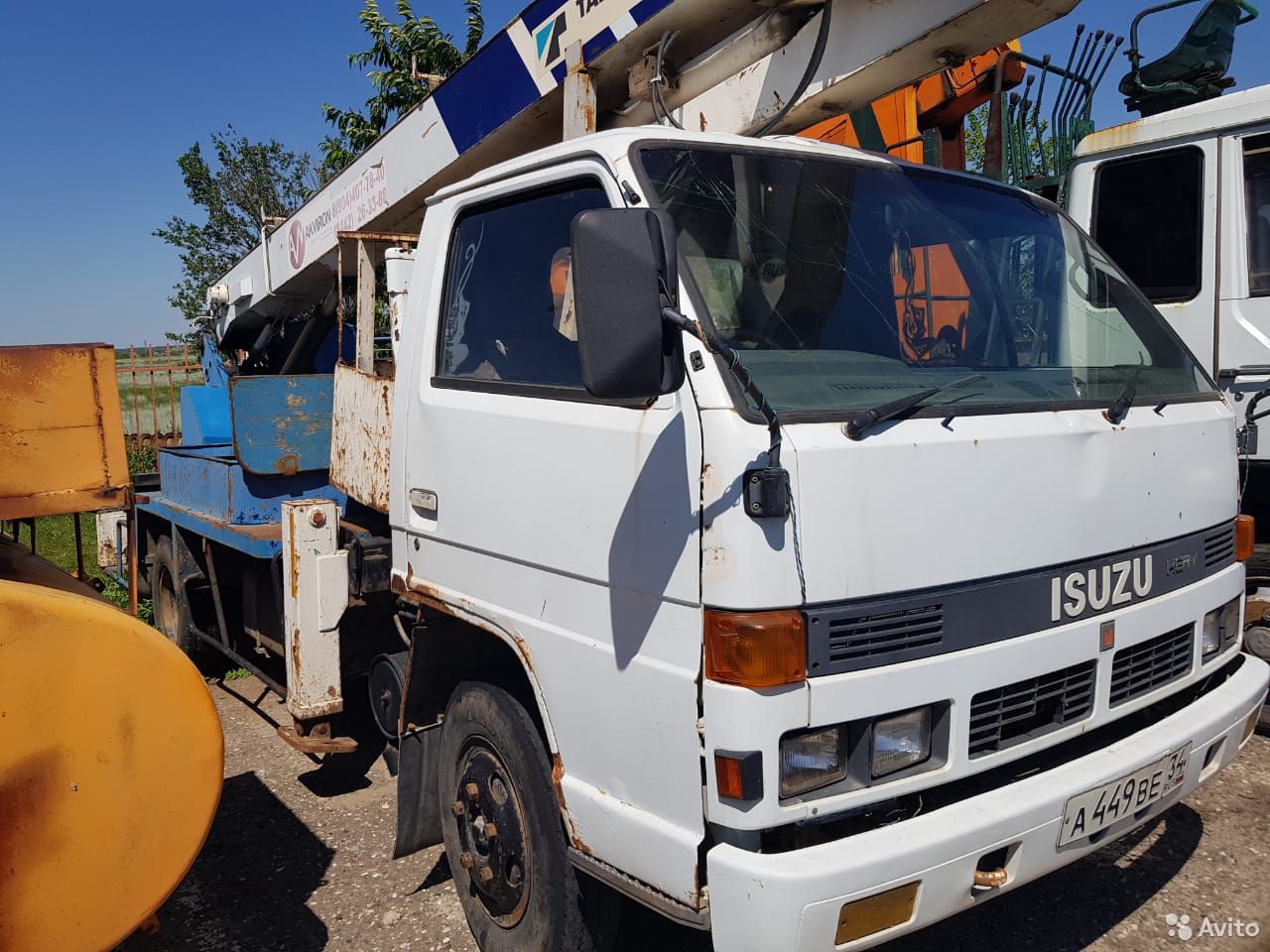 Автовышка Tadano AT-185 на шасси ISUZU