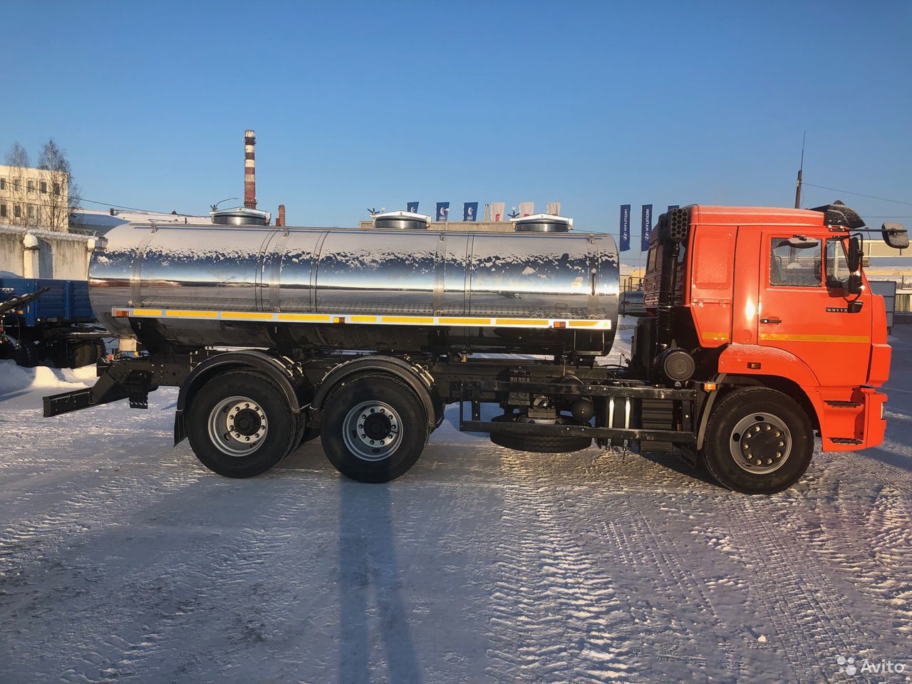 Автоцистерна КамАЗ 65115-23094-50 молоковоз