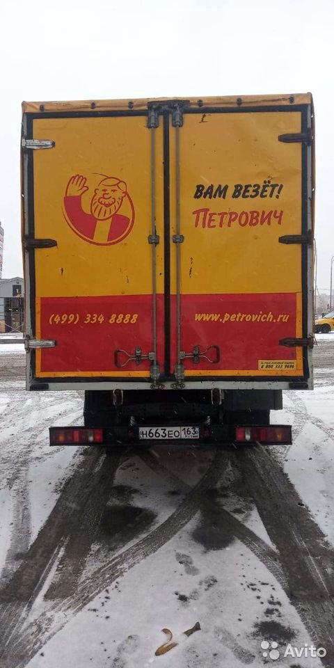 Тентованный автомобиль ГАЗ Валдай
