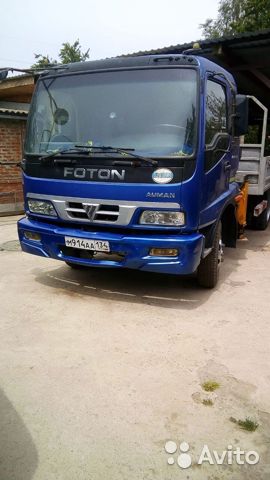 Бортовой грузовик с КМУ FOTON Auman 1099