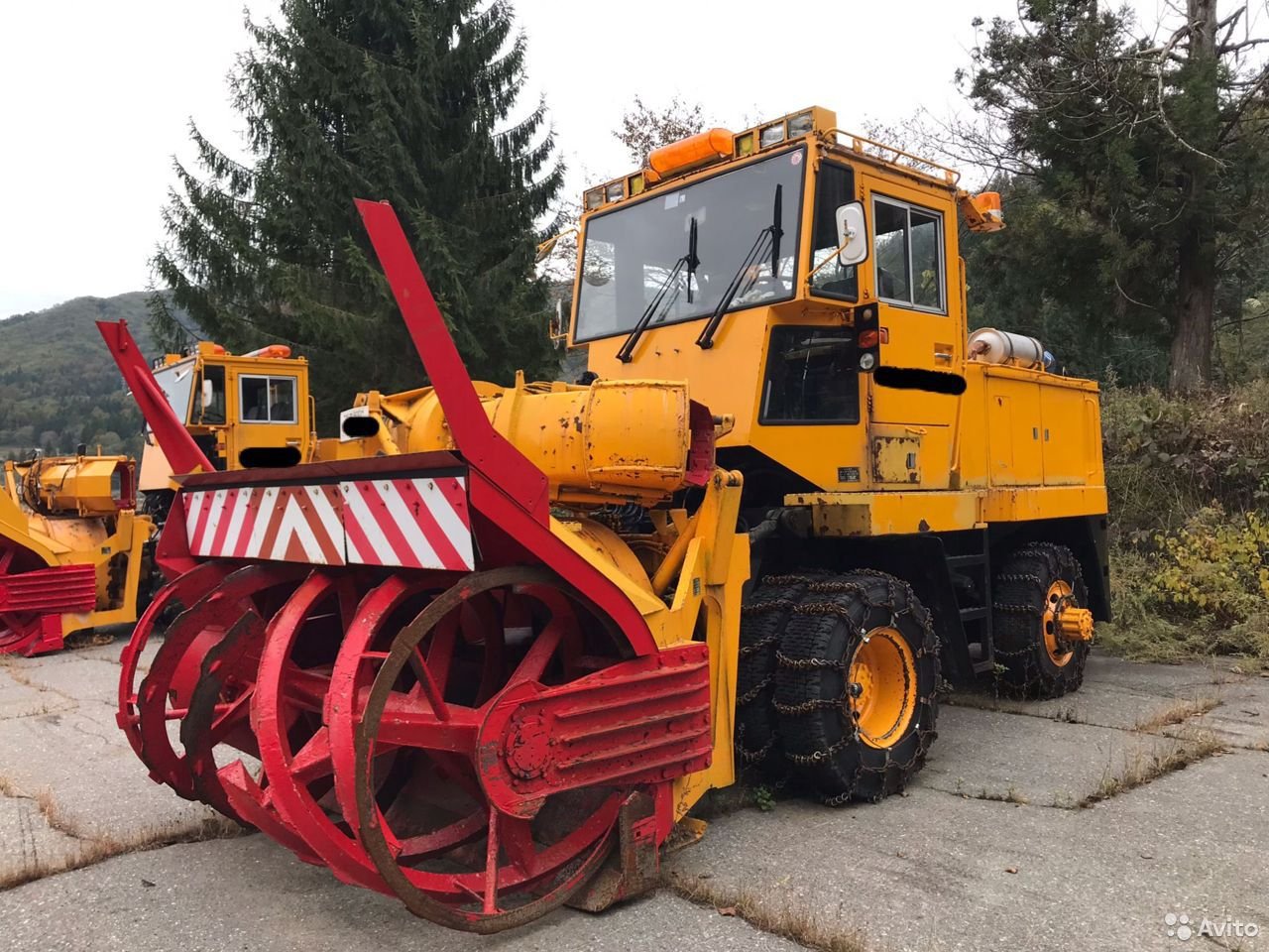 Снегоуборочная машина Niigata NR656