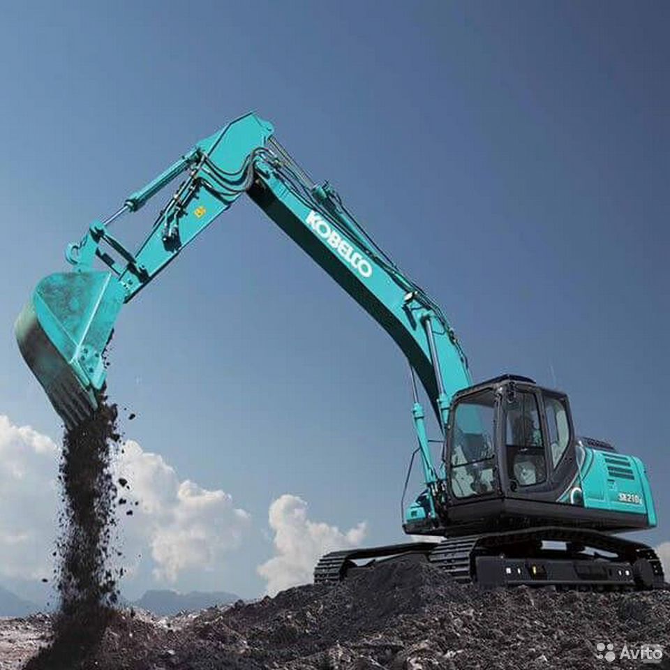 Гусеничный экскаватор Kobelco SK210LC-10