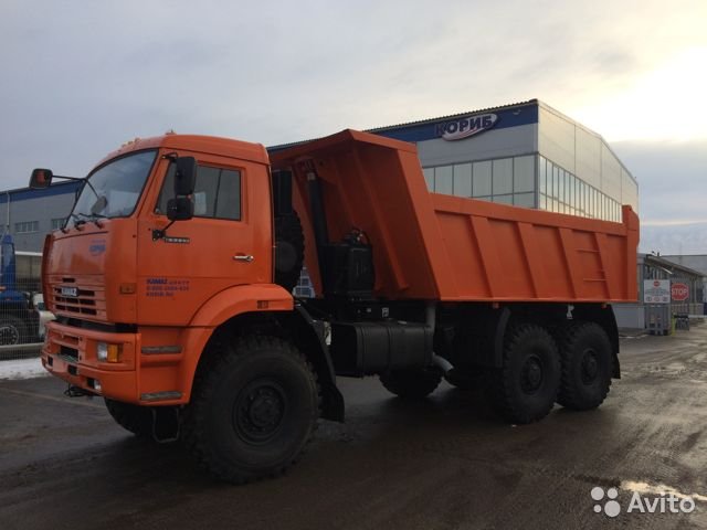 Самосвал КамАЗ 65222