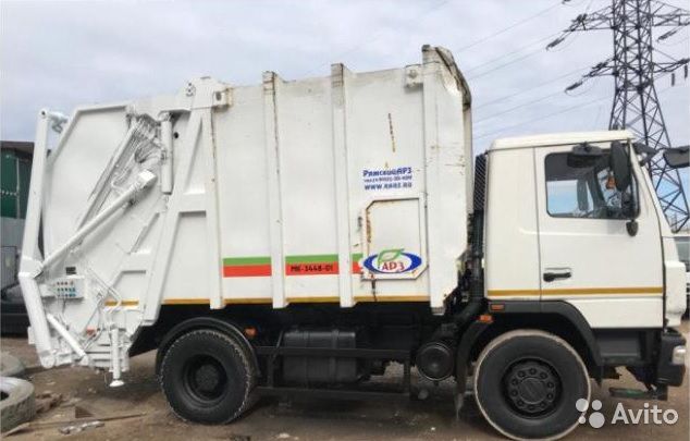 Мусоровоз РАРЗ МК-3448-01 на шасси МАЗ 5550В2