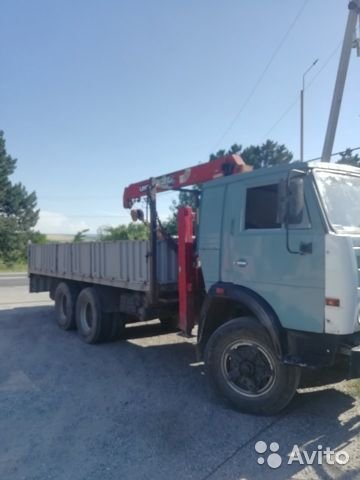 Бортовой грузовик с КМУ КамАЗ