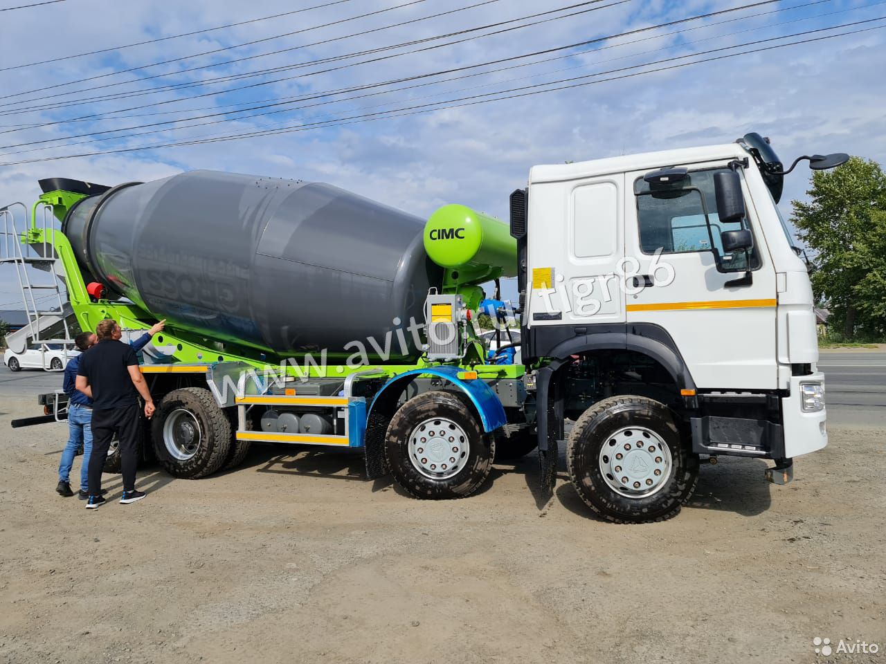 Автобетоносмеситель HOWO 6x4