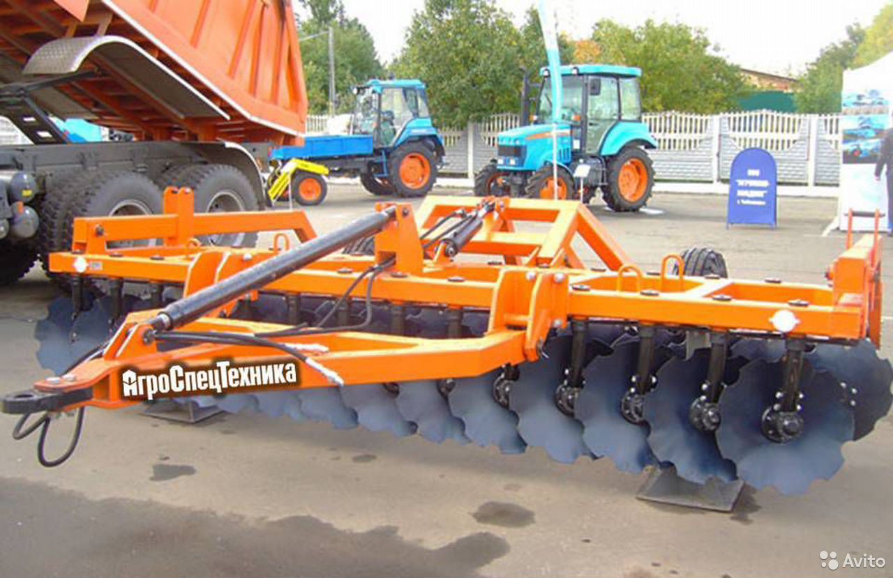 Дисковая борона АгроСпецТехника БДМ-4х2
