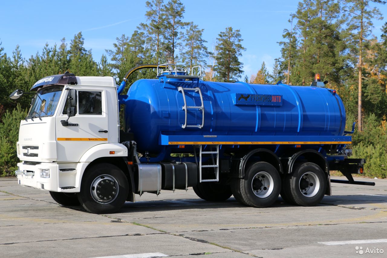 Ассенизатор МВ-12 (ТЛ740) на шасси КамАЗ 65115