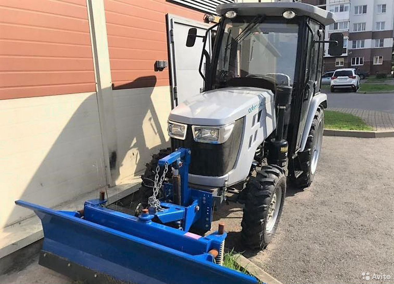 Мини-трактор Скаут Т-504C 4WD