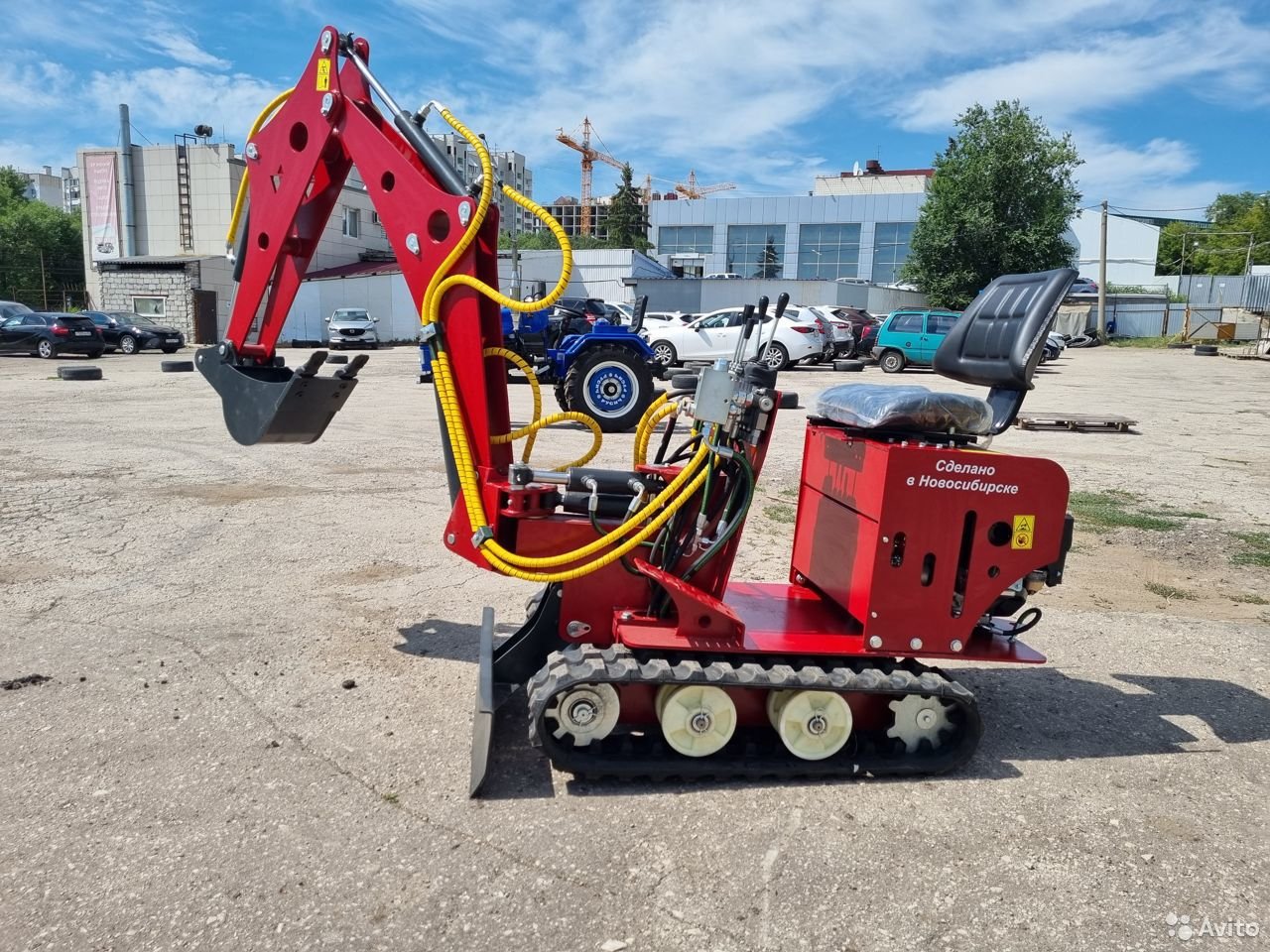 Мини-экскаватор Helffer MSV-400