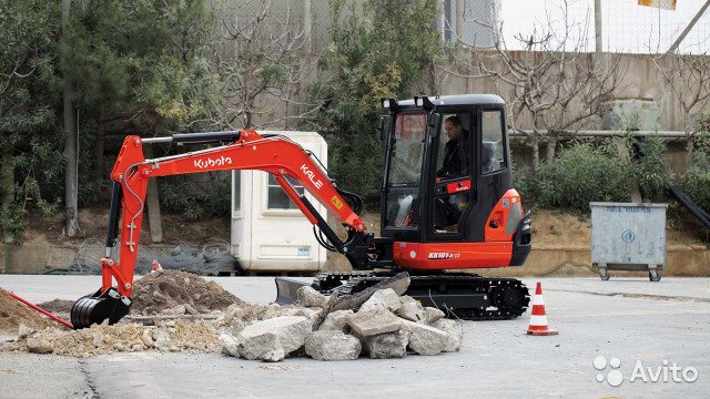 Мини-экскаватор Kubota KX101-3G