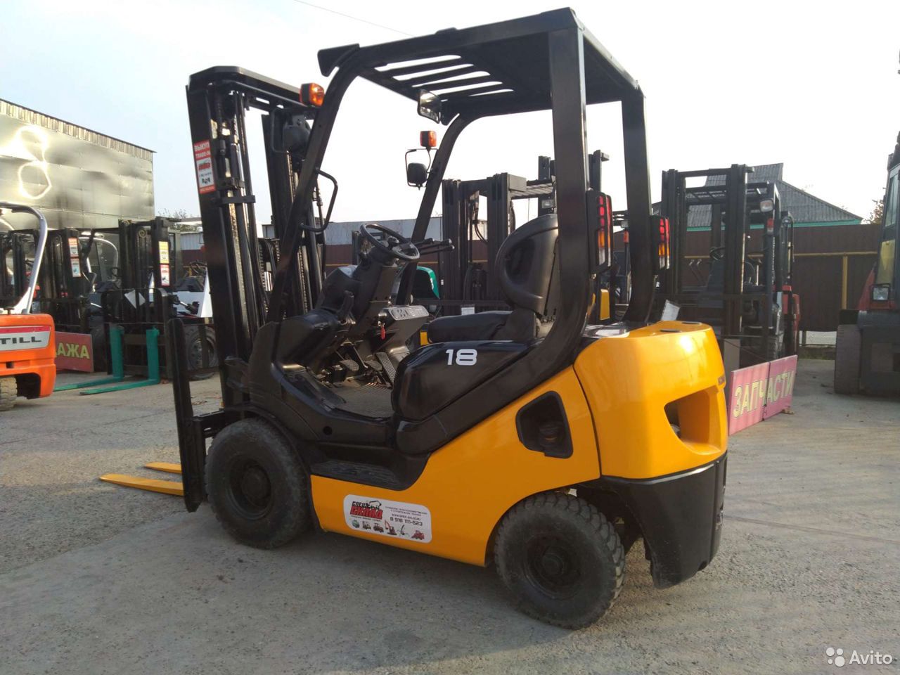 Вилочный погрузчик Komatsu FD18T-21
