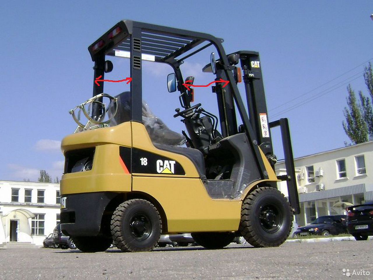 Вилочный погрузчик Caterpillar GP15NT