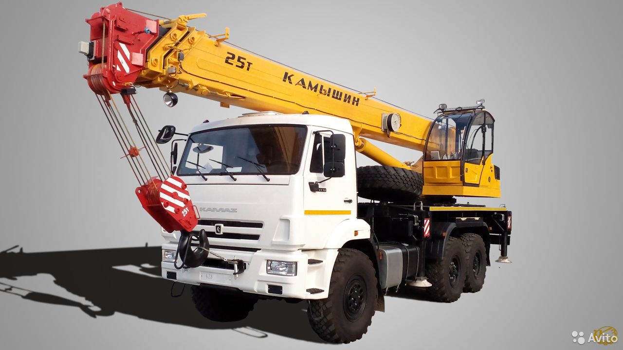 Автокран Камышин КС-5576-5-21 на шасси КамАЗ 43118