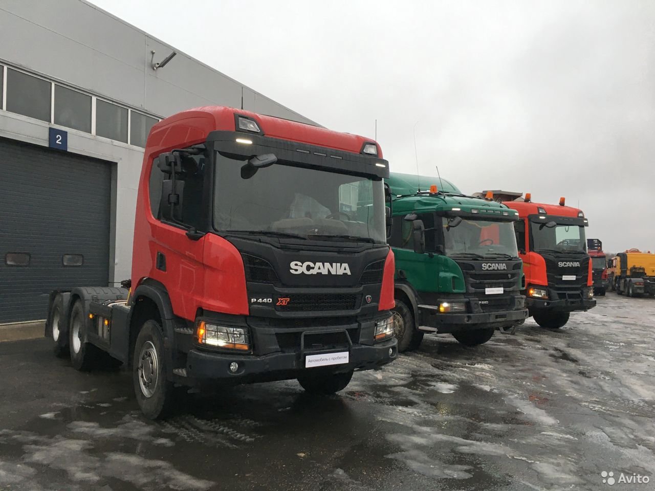 Седельный тягач Scania Griffin
