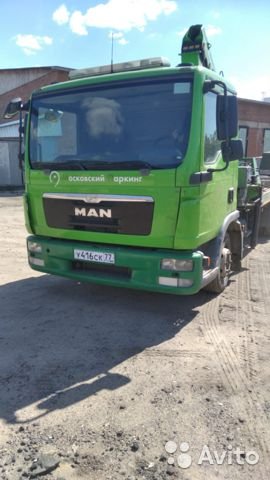 Эвакуатор MAN с КМУ