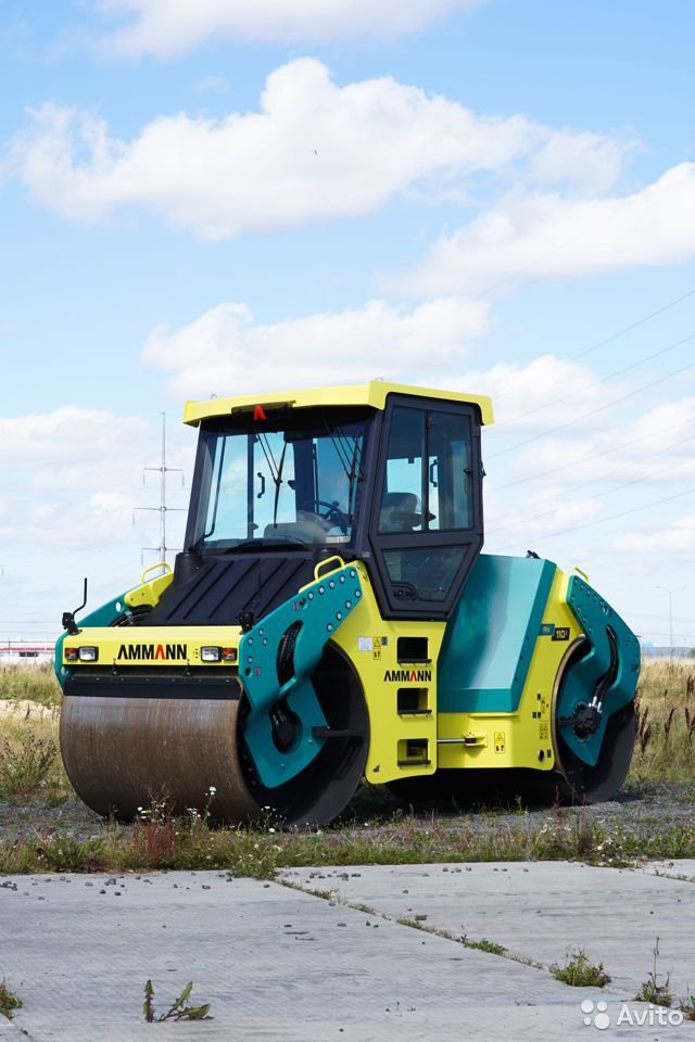 Двухвальцовый каток Ammann AV110X