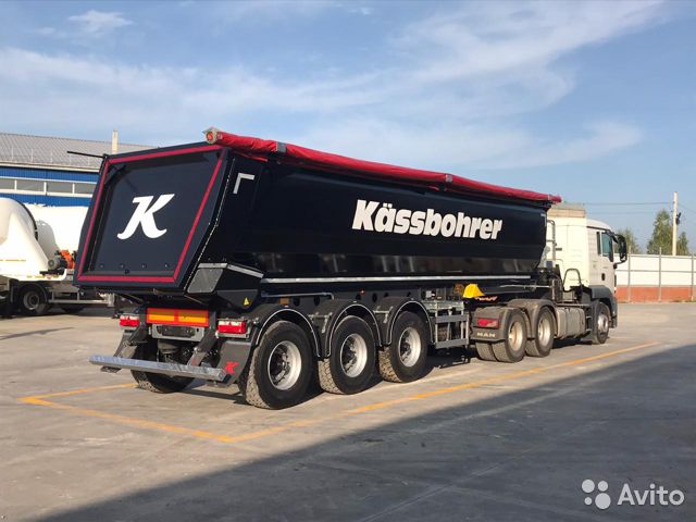 Самосвальный полуприцеп Kassbohrer DL 32 м3