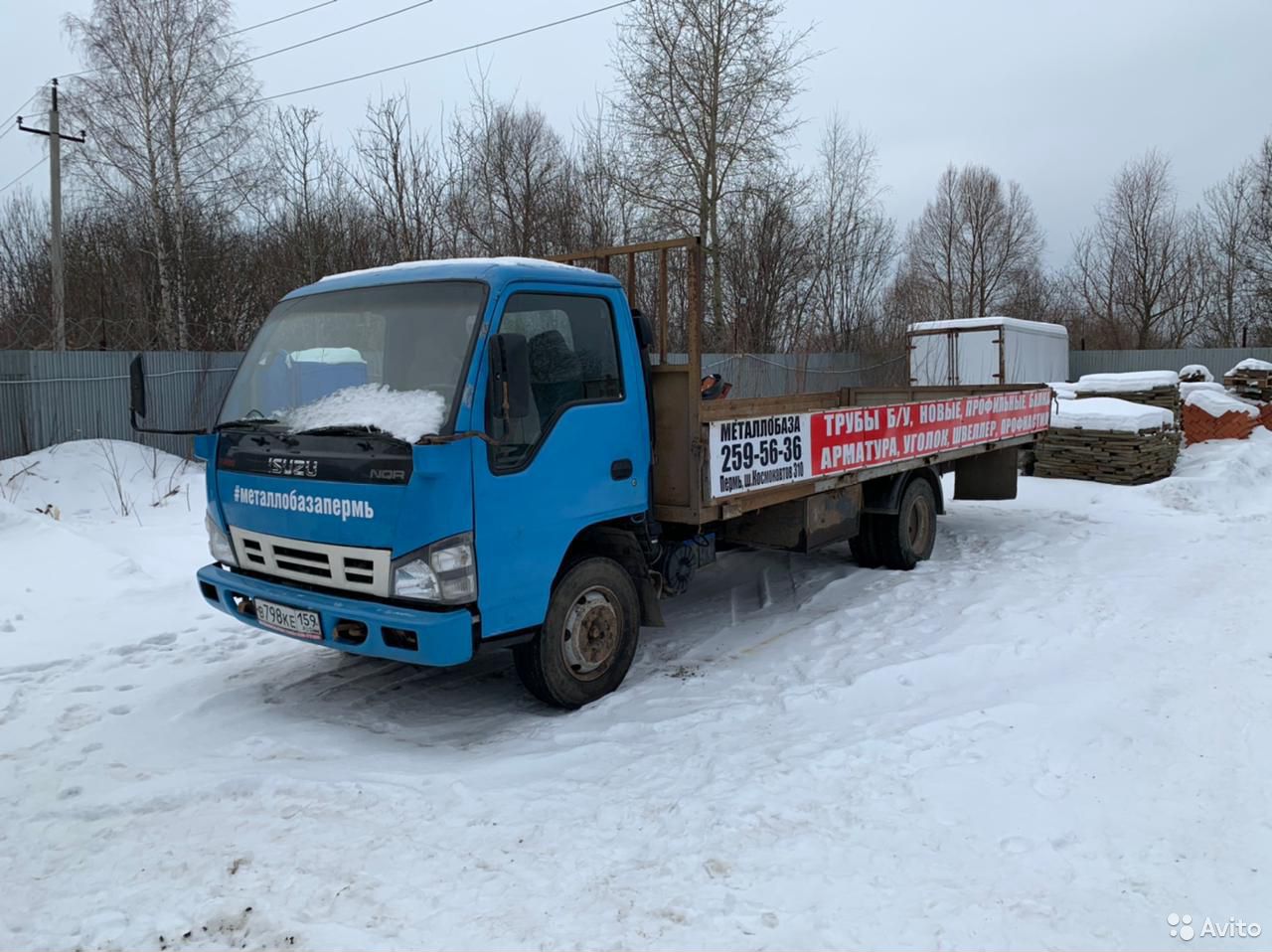 Бортовой автомобиль Isuzu 3784D2