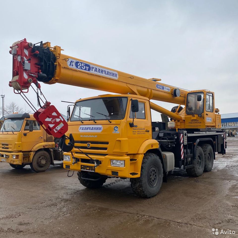 Автокран Галичанин КС-55713-5В-4 на шасси КамАЗ 43118