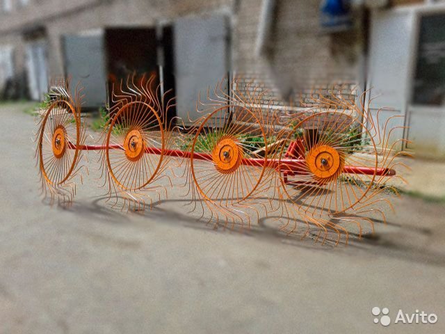 Грабли ворошилки усиленные