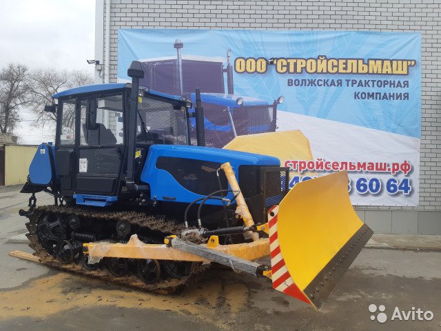 Гусеничный бульдозер СтройСельМаш ДТ-75