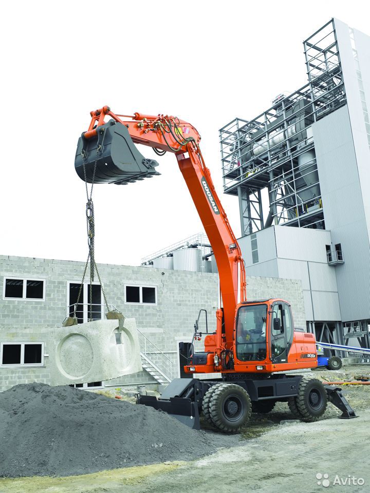 Колесный экскаватор Doosan DX210WA