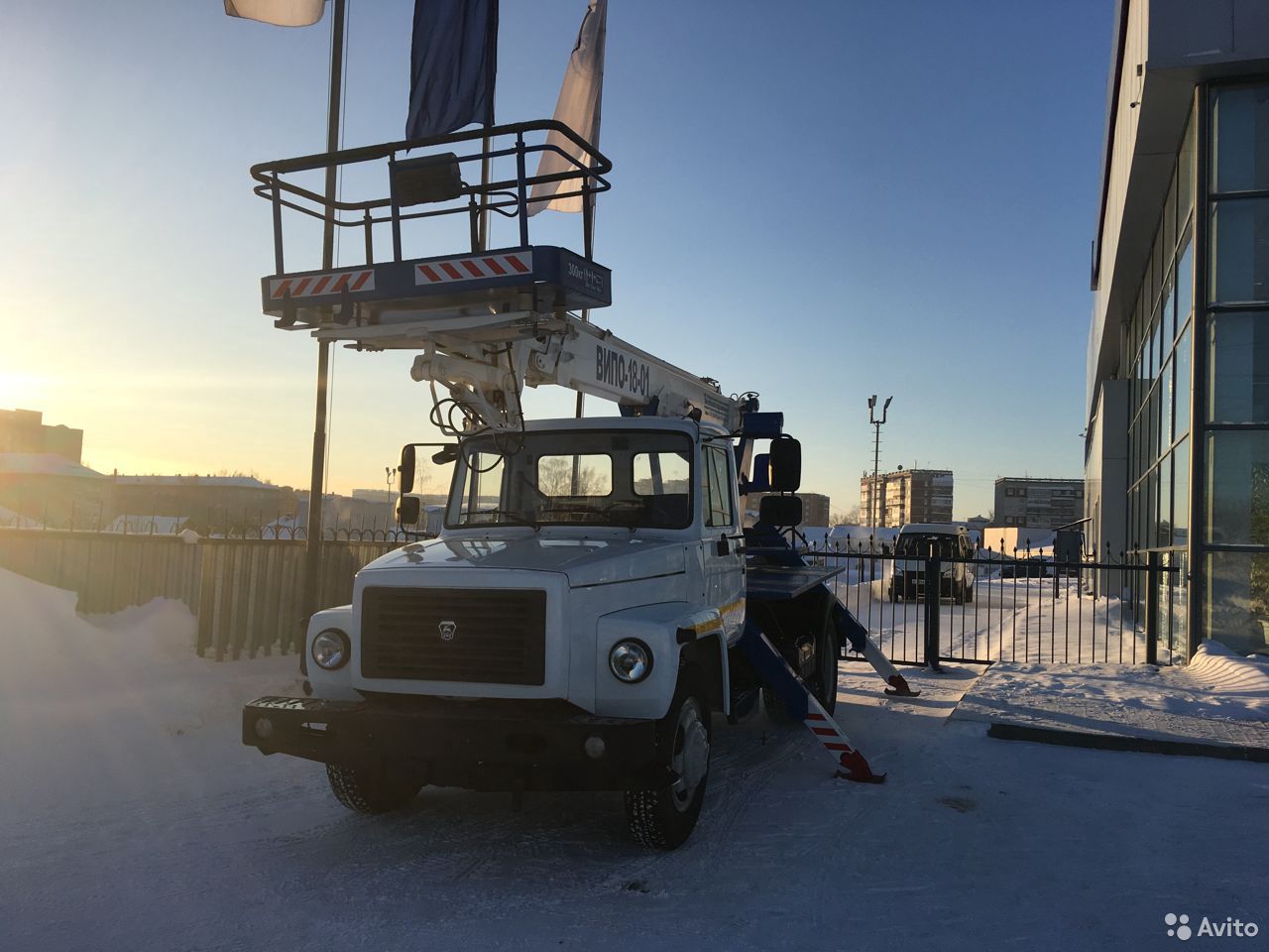 Автовышка ГАЗ 33098 с АГП ВИПО-18-01