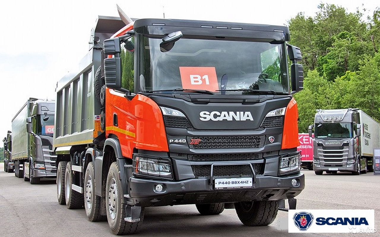 Самосвал Scania