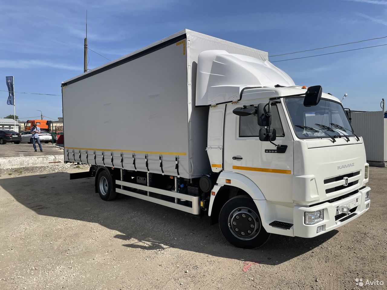 Тентованный грузовик КамАЗ 4308-3063-69(G5)
