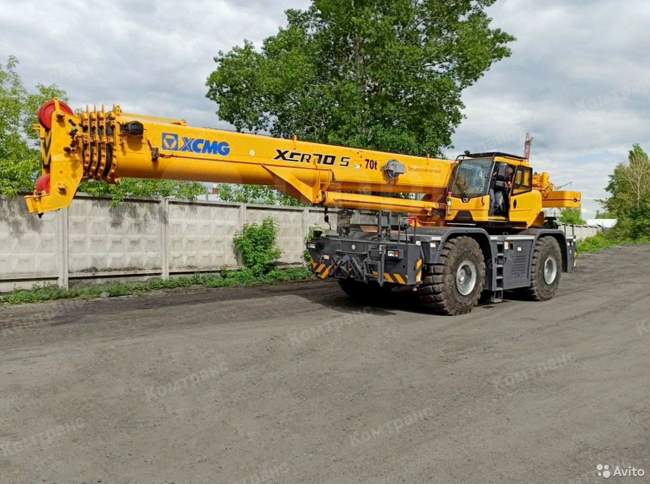 Самоходный кран XCMG XCR70