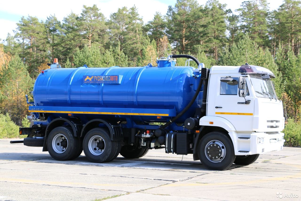 Ассенизатор МВ-15 (ТЛ740) на шасси КамАЗ 65115 (4680А3-40)
