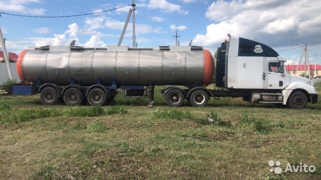 Полуприцеп цистерна пищевая