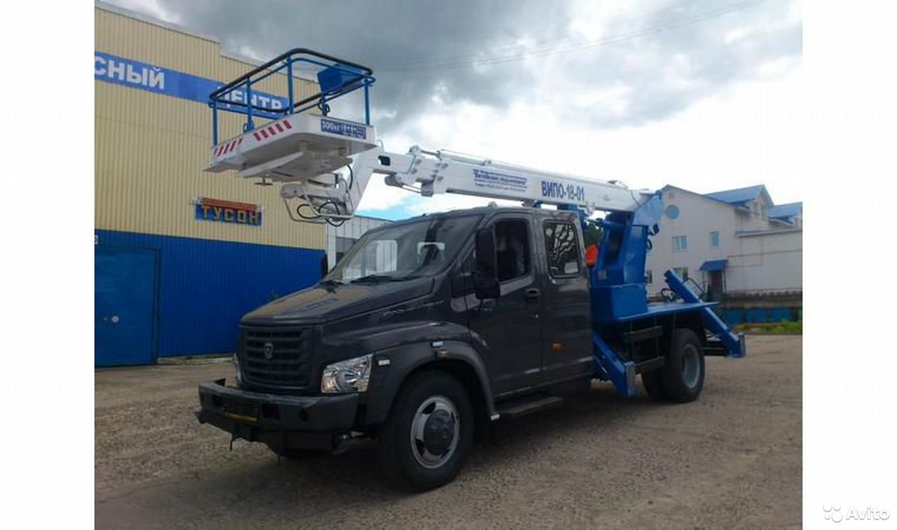 Автовышка ГАЗ ГАЗон Next C42R33 с АГП ВИПО-18-01