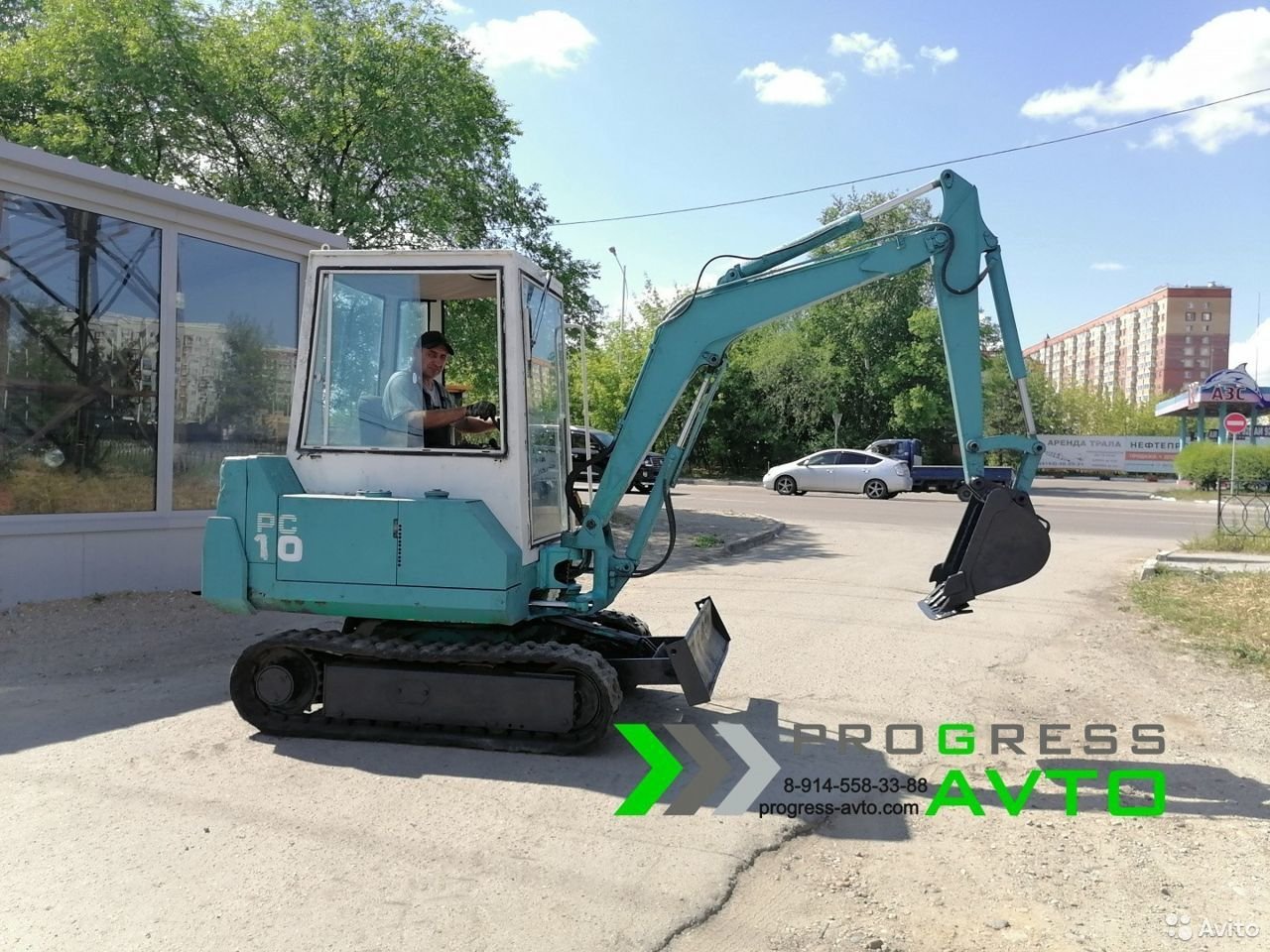 Мини-экскаватор Komatsu PC10-6