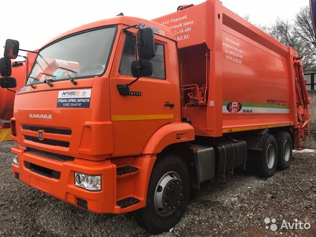 Мусоровоз РАРЗ МК-4546 на шасси КамАЗ 65115