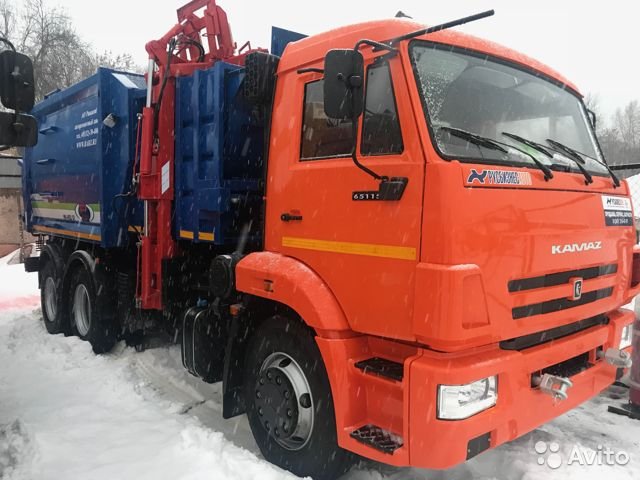 Мусоровоз РАРЗ МК-4552-07 на шасси КамАЗ 65115-3082-50