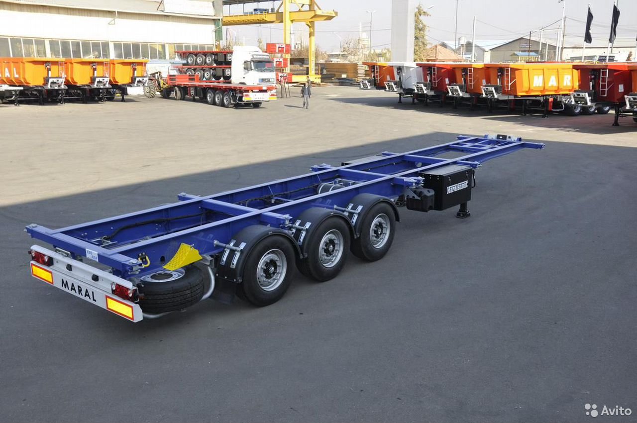 Полуприцеп контейнеровоз Maral 20/20ft - 40