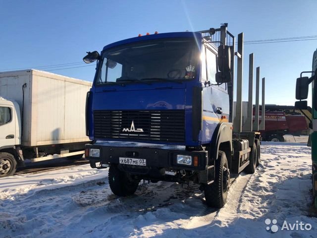 Сортиментовоз МАЗ 6317F9-544-000