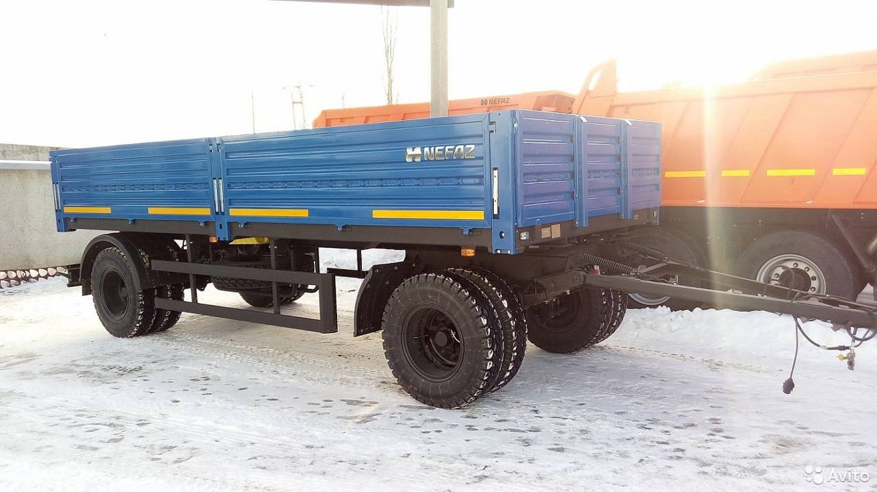 Бортовой прицеп Нефаз 8332