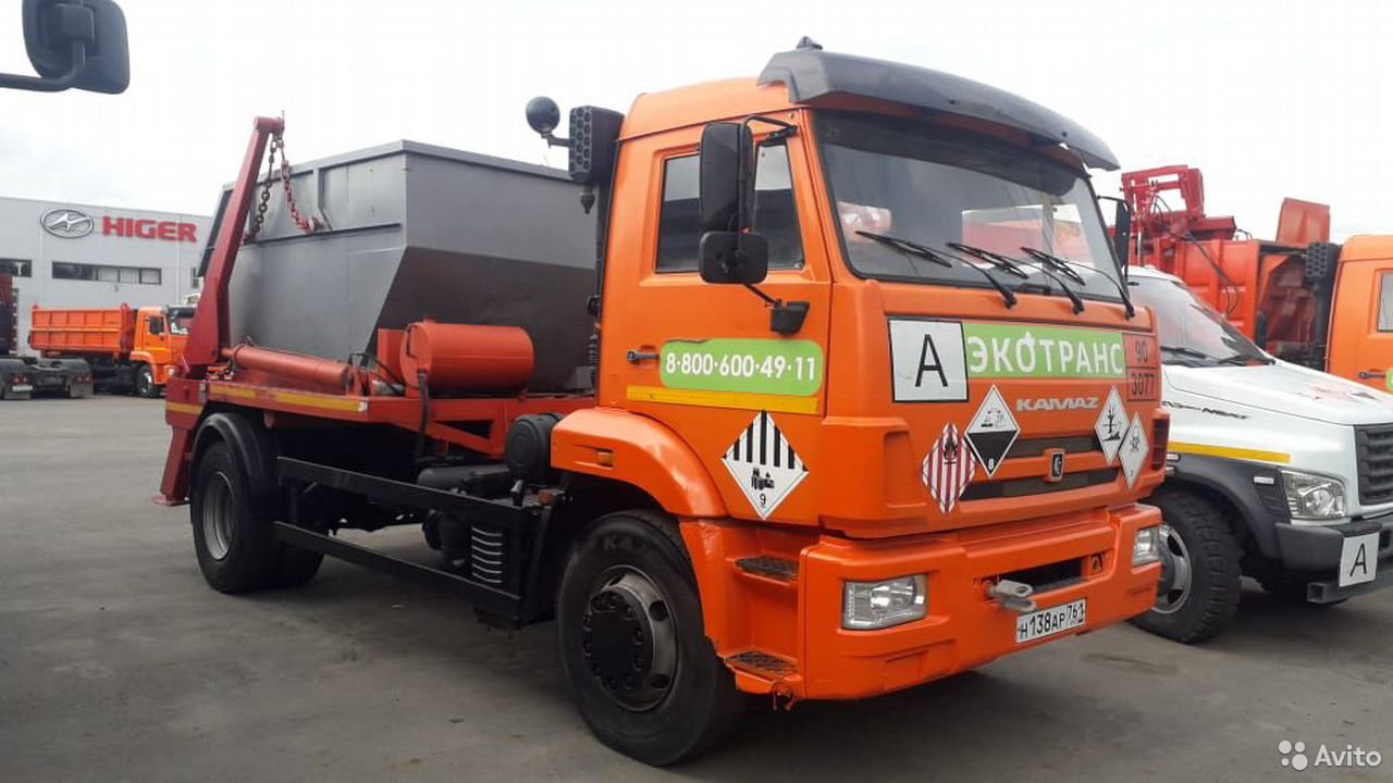 Бункеровоз КОММАШ Арзамас КО-440А1 на шасси КамАЗ 43253