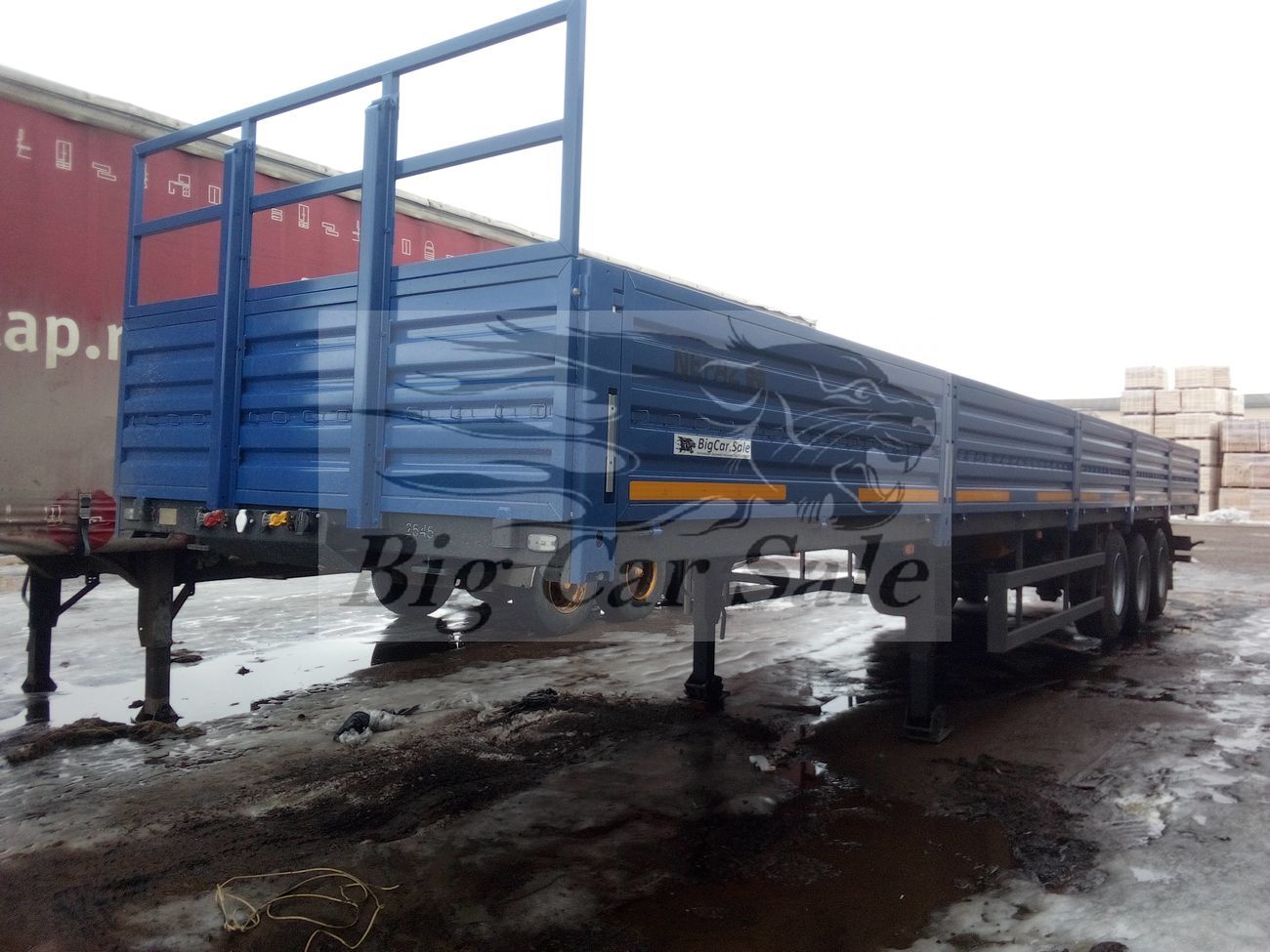 Бортовой полуприцеп ТЗА 588513-0310210-07