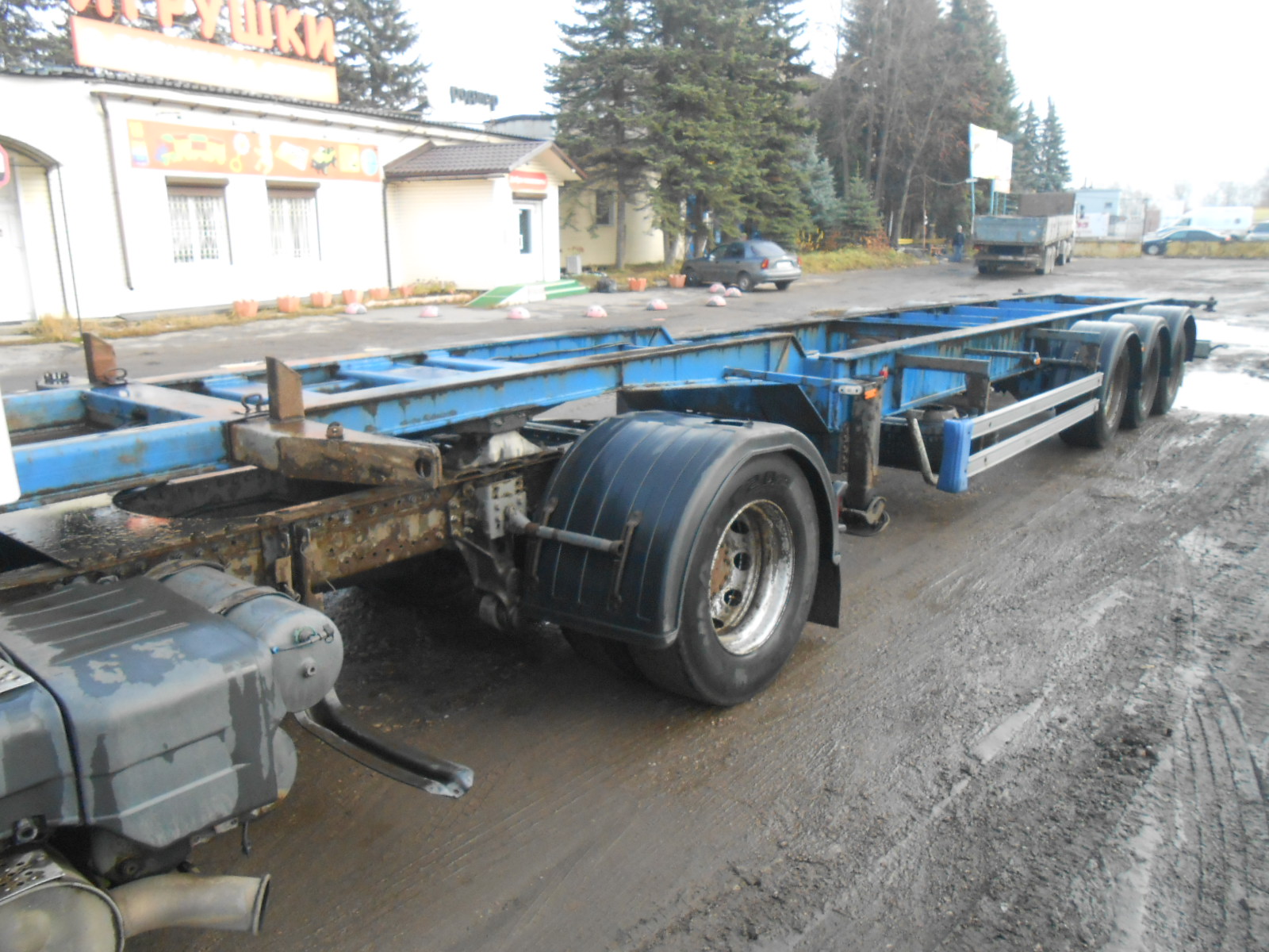 Полуприцеп контейнеровоз Steelbear PK-24N