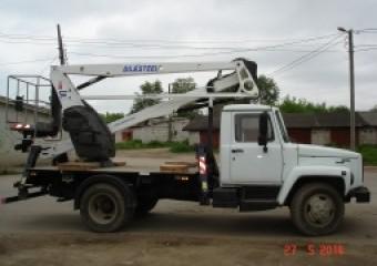 Автовышка ГАЗ 3309 с АГП Т17