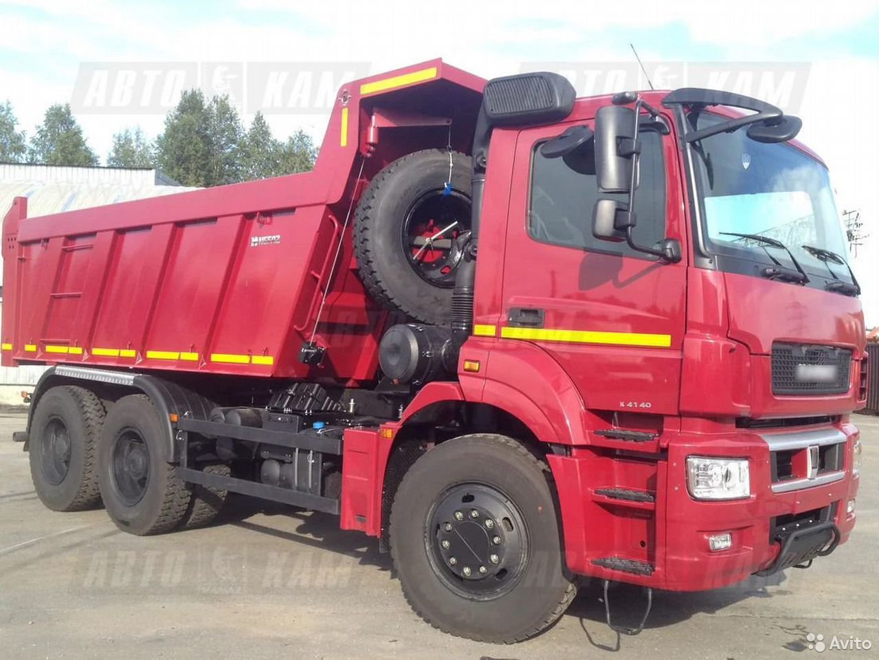 Самосвал КамАЗ 6580-002-87