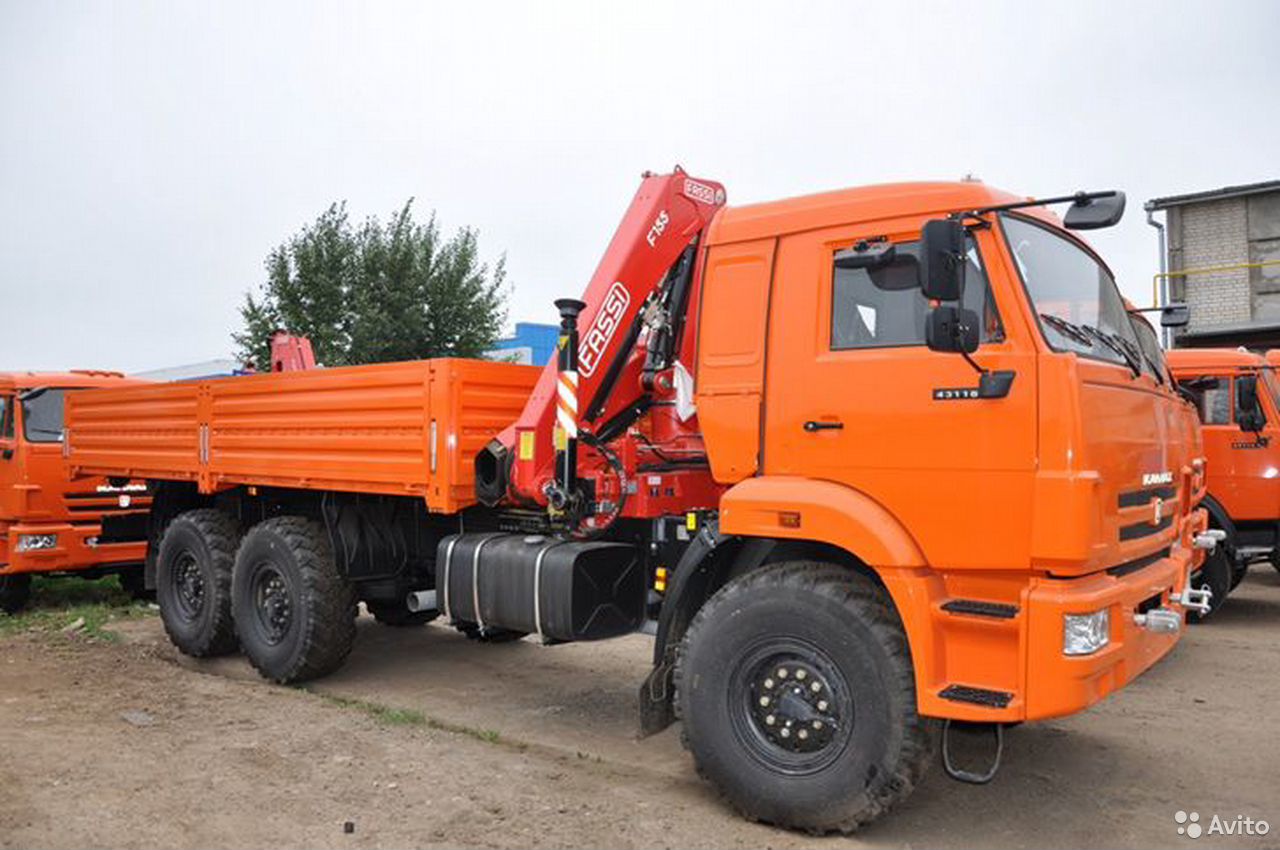 Бортовой грузовик с КМУ КамАЗ 43118-23027-50 с КМУ Fassi F155A.0.22