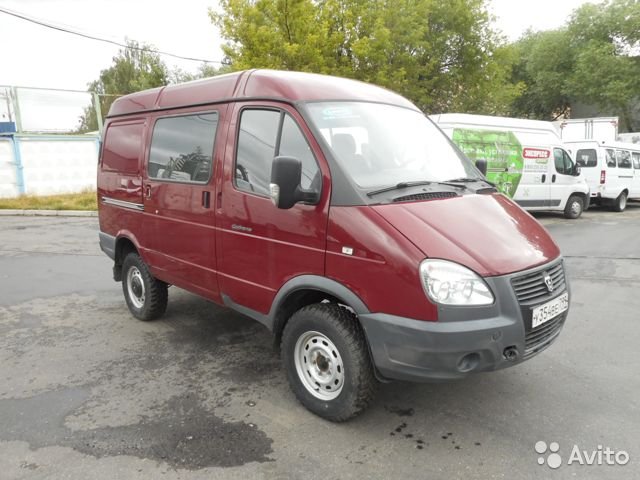 Цельнометаллический фургон газ 27527