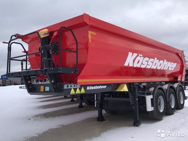 Самосвальный полуприцеп Kassbohrer DL 27 м3