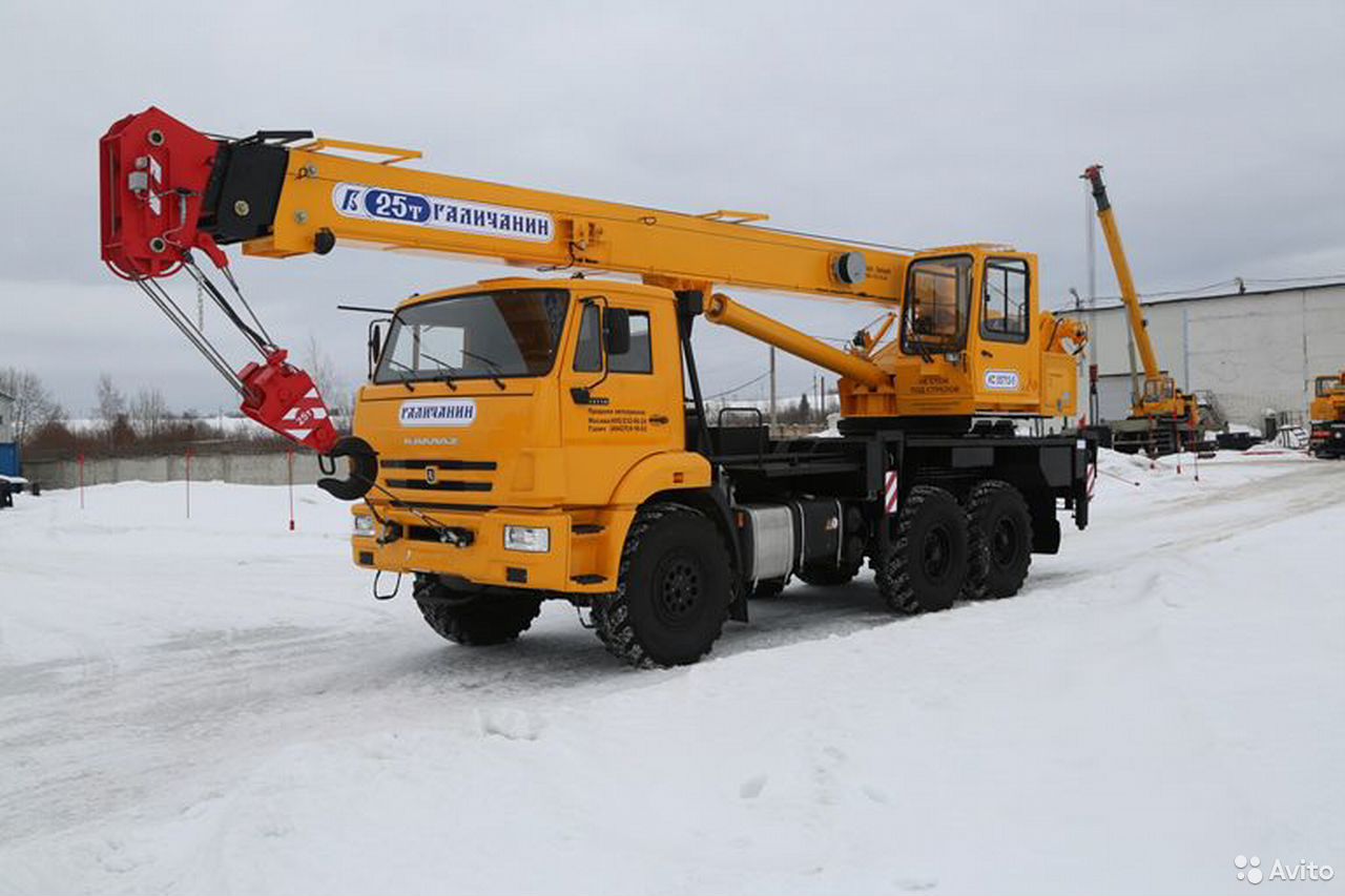 Автокран Галичанин КС-55713-5 на шасси КамАЗ 43118