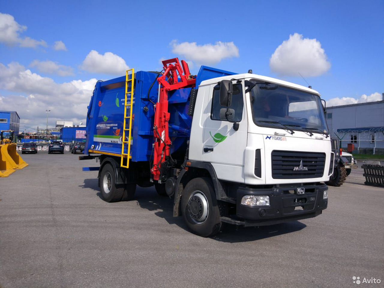 Мусоровоз РАРЗ МК-3554-03 на шасси МАЗ 5340С2-525-013
